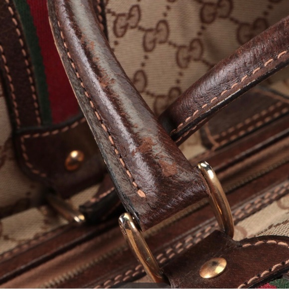 GUCCI STRIPE WEEKENDER - Picture 5 of 13